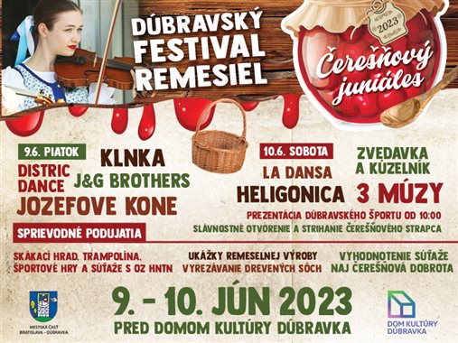 Čerešňový juniáles a remeselný festival
